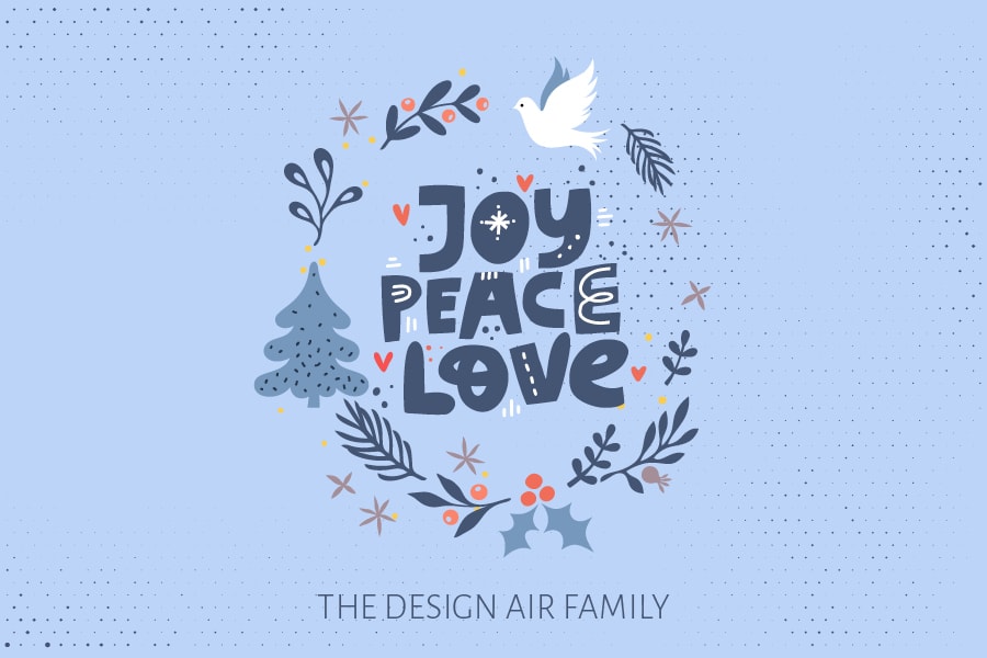 Design Air wants to wish everyone a happy holiday season full of joy