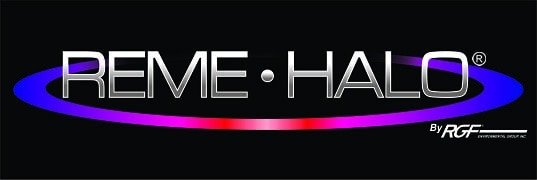 Reme Halo logo showing the brand for the whole home in-duct air purifier for your home.