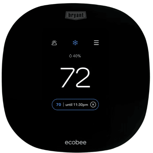 Bryant ecobee3 lite Smart Thermostat.
